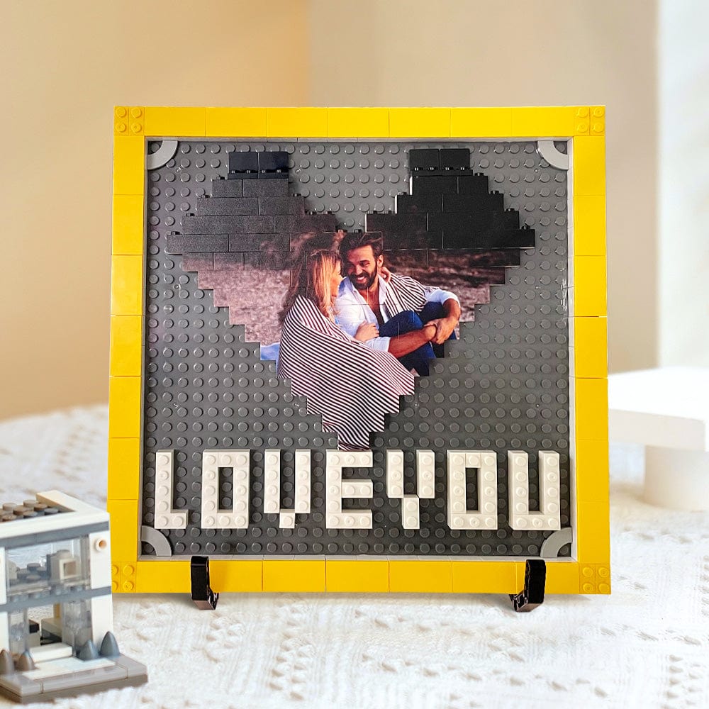 Personalized Brick Puzzles Photo Block Gifts for Lovers