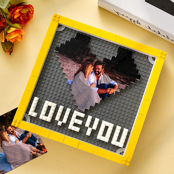 Personalized Brick Puzzles Photo Block Gifts for Lovers