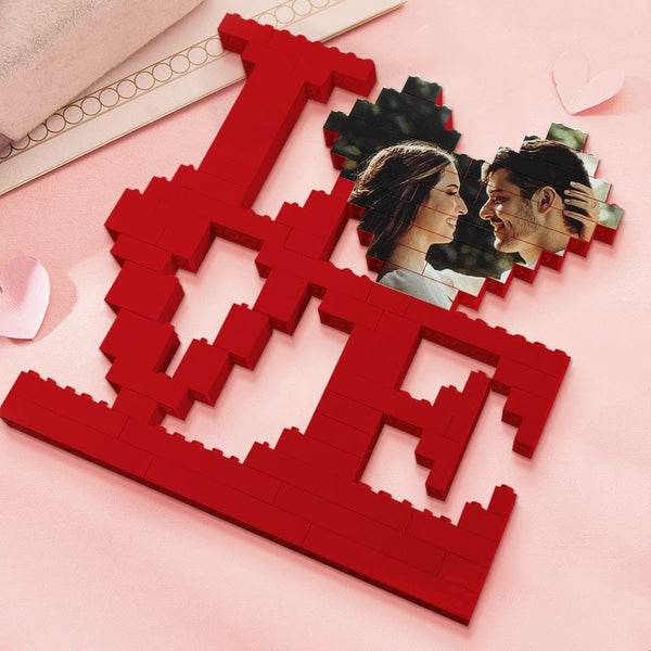 Personalized Brick Puzzles Photo Block Gifts for Lovers