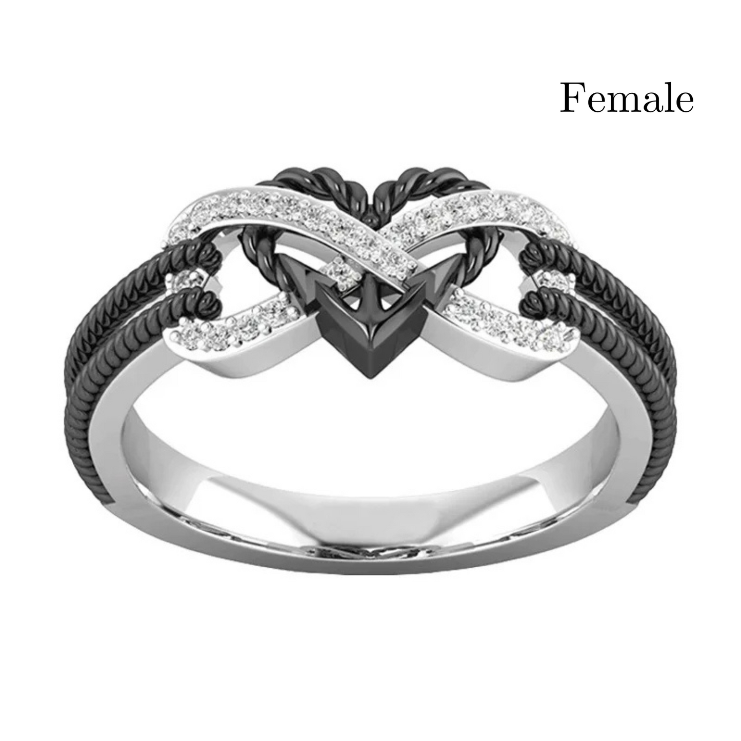 Nightscale Eternity Couple Ring