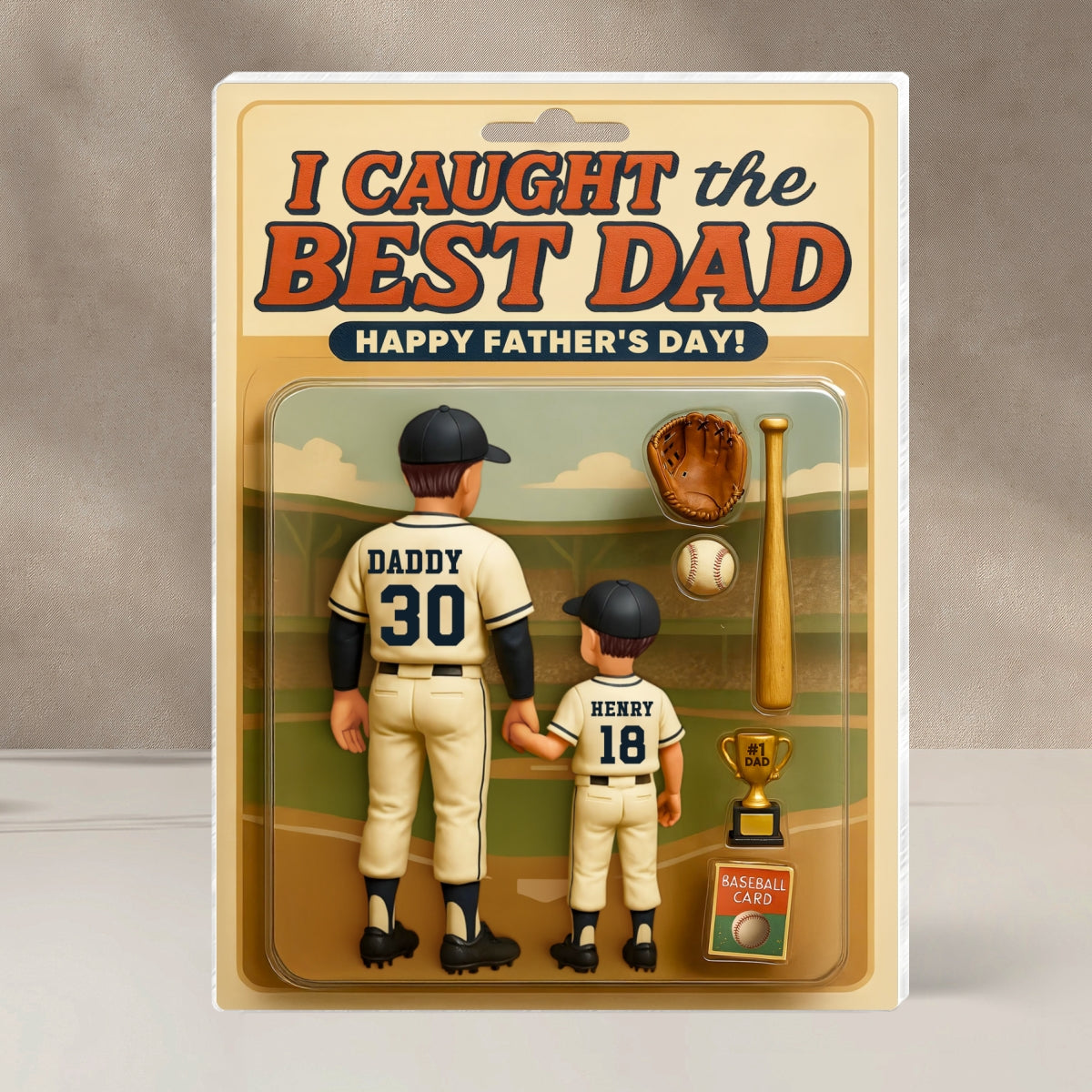 Personalized Acrylic Block Plaque, Father's Day Gift for Dad, Gift for Husband