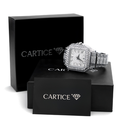 Moon Iced Out Watch