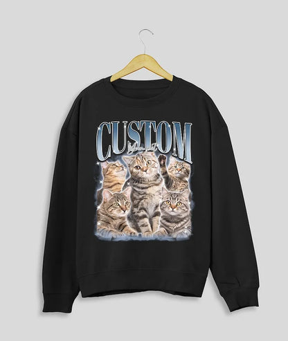 Custom Printing Vintage Hip Hop Vintage Pet Sweatshirt