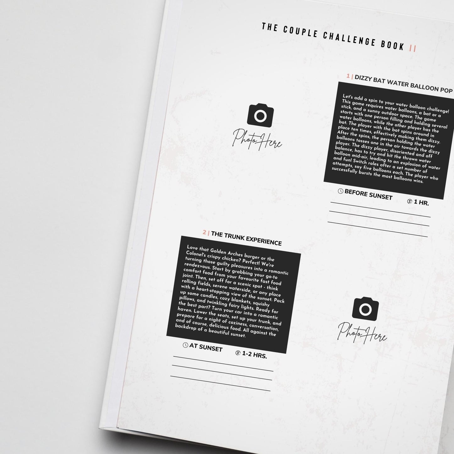 The Couple Challenge Book Volume 2 - English Version