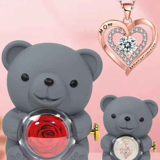 Mom Elegant Heart Design Necklace